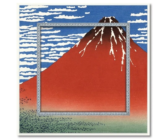ユーパワー ビッグアート ~ミュージアム アート コレクション~(葛飾 北斎｢赤富士｣) BA-05019 1個（ご注文単位1個）【直送品】