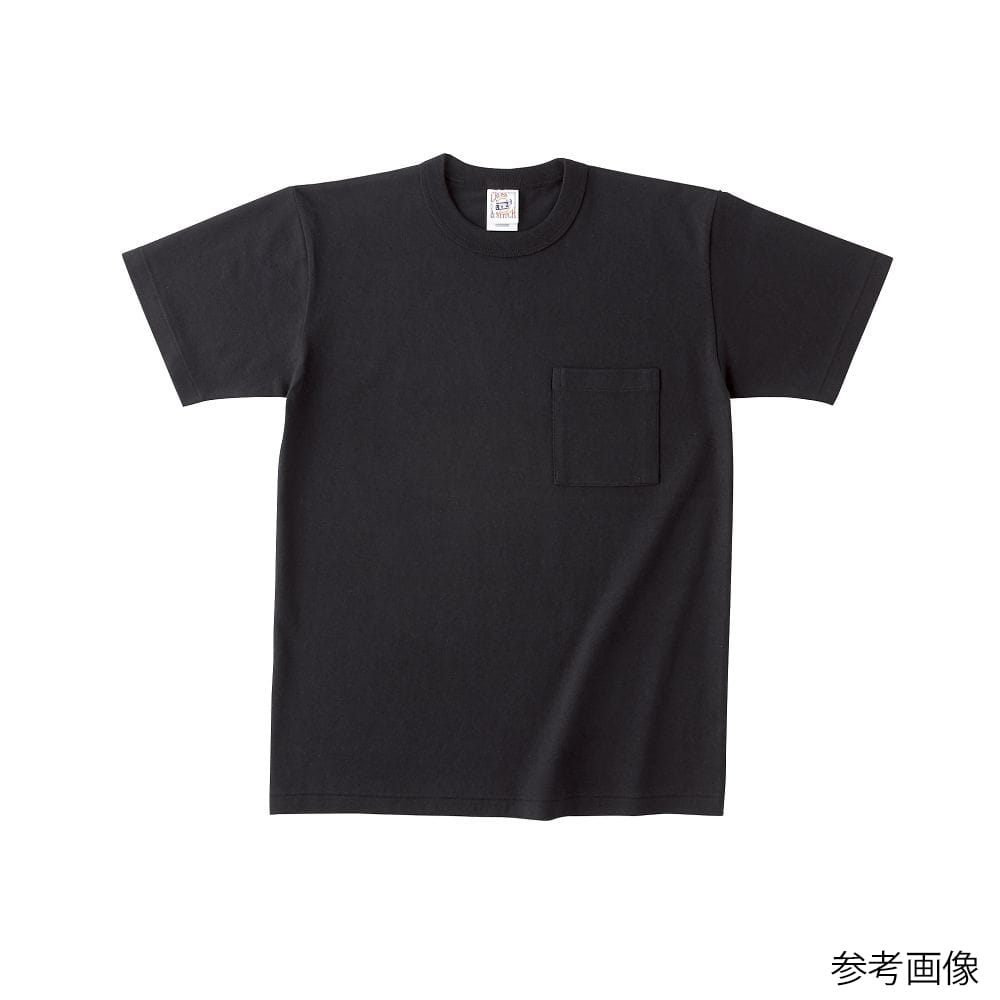 フェリック オープンエンド マックスウェイト バインダーネックポケットTシャツ ディープブラック S OE1119-DBK-S 1枚（ご注文単位1枚）【直送品】