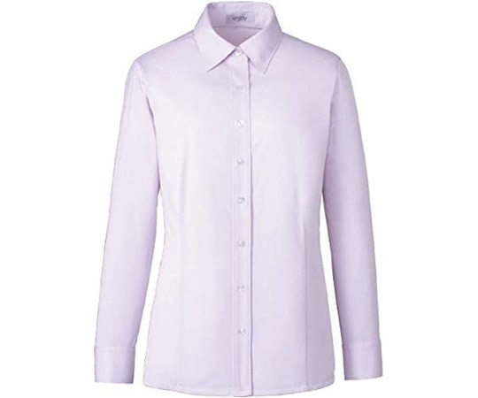 カーシーカシマ ENJOY 長袖シャツブラウス TRICOT KNIT KERSEY ピンク 17号 EWB690 1枚（ご注文単位1枚）【直送品】