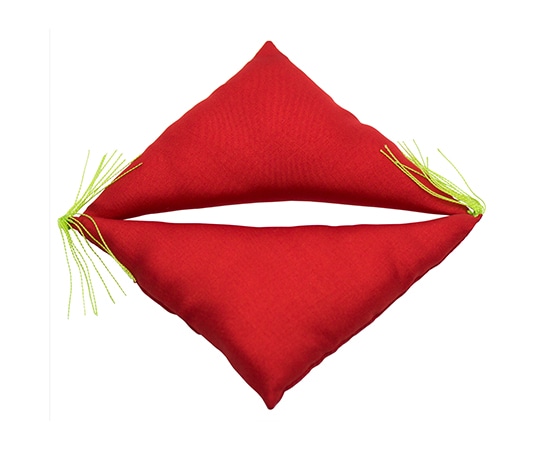 山口安製作所 額用付属 額用フトン 赤 130mm×100mm 2個入 Y-7453-1 1セット(ご注文単位1セット)【直送品】