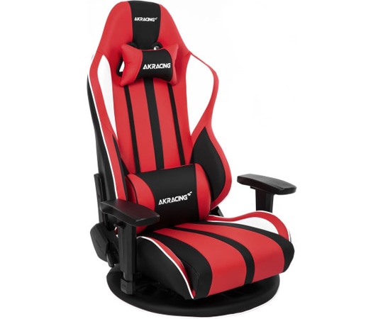 AKRacing ゲーミング座椅子 Gyokuza V2 Gaming Floor Chair レッド AKR-GYOKUZA/V2-RED 1脚(ご注文単位1脚)【直送品】