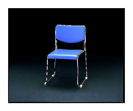 エスコ スタッキングチェアー EA956XF-6 1脚(ご注文単位1脚)【直送品】