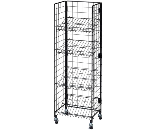 アズワン 小型ネットラック黒 W35cm 61-806-32-2 1個（ご注文単位1個）【直送品】