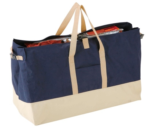 CAPTAIN STAG 大型収納トートバッグ L ネイビー M-1680 1個(ご注文単位1個)【直送品】