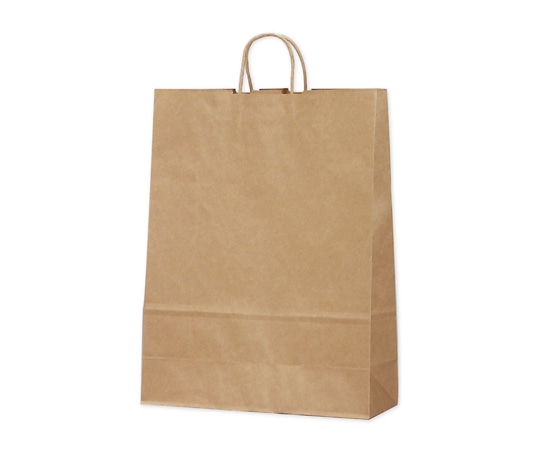 ササガワ 手提げ袋 未晒 380×150×500mm 50枚入 50-5401 1包（ご注文単位1包）【直送品】