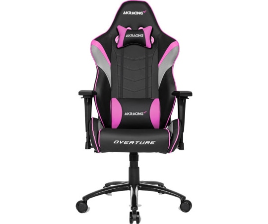 AKRacing ゲーミングチェア Overture Gaming Chair ピンク AKR-OVERTURE-PINK 1脚(ご注文単位1脚)【直送品】
