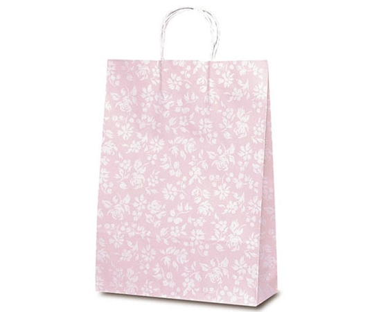 ベルベ 紙袋 自動紐手提袋 T-8 カレン(ピンク) 200枚 1802 1ケース（ご注文単位1ケース）【直送品】