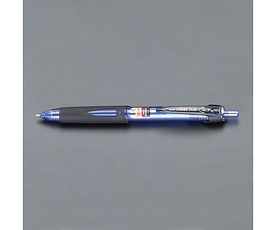 エスコ 0.7mm ボールペン・加圧式(青) EA765MG-83 1本(ご注文単位1本)【直送品】