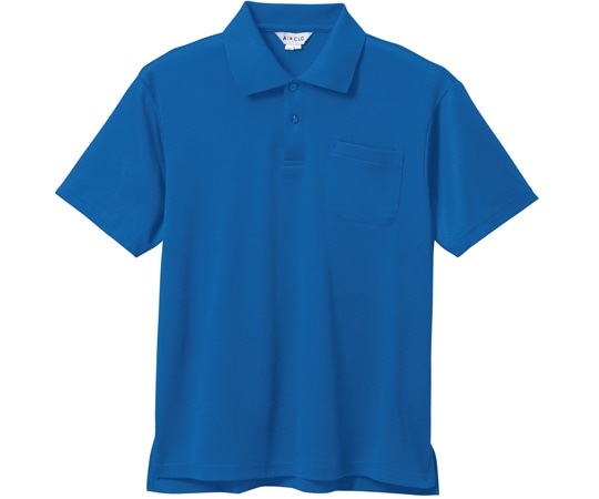 三愛 半袖ポロシャツ ロイヤルブルー M 7800 1着（ご注文単位1着）【直送品】