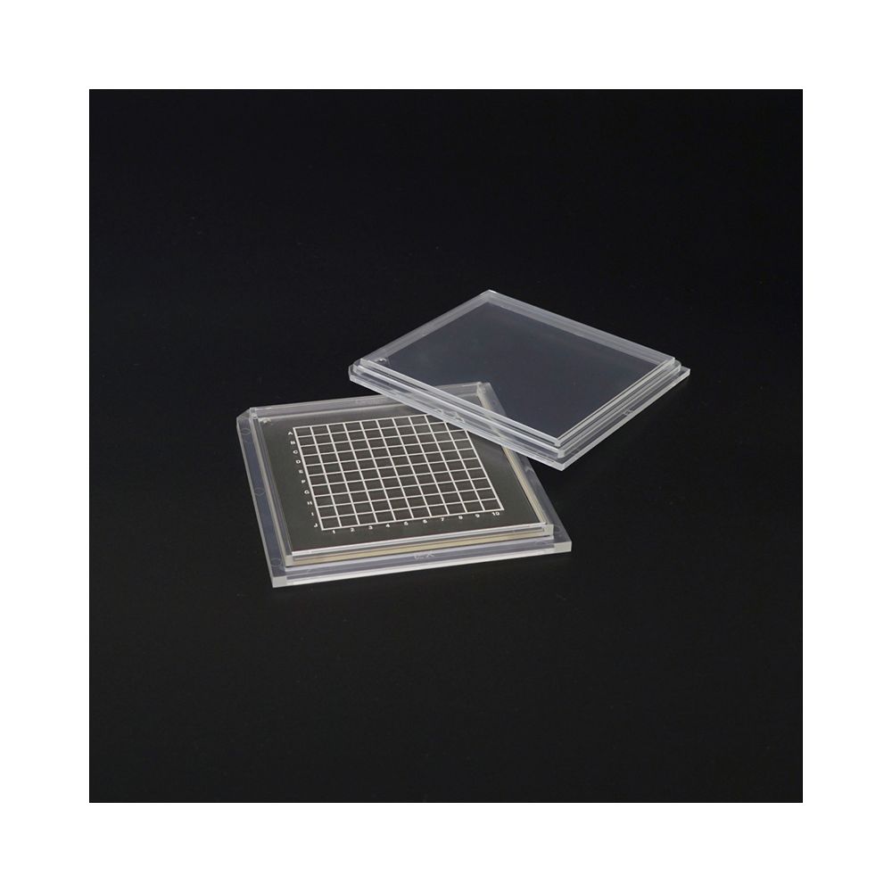 エクシール 精密部品搬送ケース ゲルベースR 4インチ 透明 フラットFS9 10個入 GC00-16041 1セット (ご注文単位1セット)【直送品】