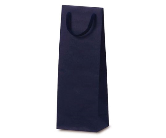 ベルベ 紙袋 手提袋 T-W カラークラフト ネイビー 100枚 1021 1ケース（ご注文単位1ケース）【直送品】