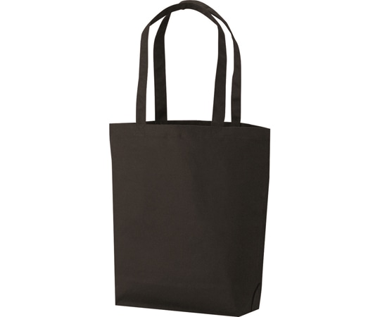 丸玉工業 厚手コットンバッグ トートM(ブラック)100枚入  1ケース(ご注文単位1ケース)【直送品】