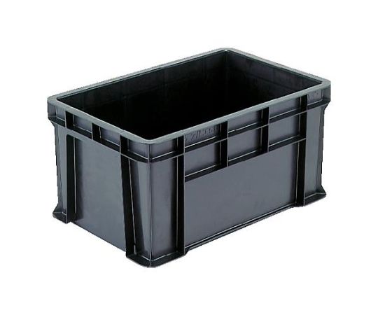 サンコー(三甲) 592x387x305mm/53.5L ハイテクコンテナ/ESD EA506AE-126 1個 (ご注文単位1個)【直送品】