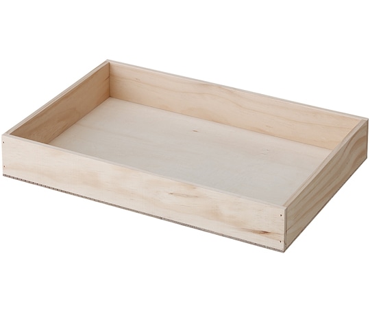 アズワン 木製ボックス(ハコマルシェボックス)54×36×8cm 無塗装 61-778-35-1 1台（ご注文単位1台）【直送品】