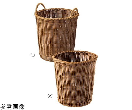 アズワン PP製投込みバスケット 持ち手付き 61-655-27-1 1個（ご注文単位1個）【直送品】