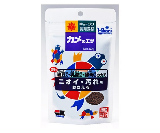 キョーリン 教材カメのエサ 小粒 50g  1袋（ご注文単位1袋）【直送品】