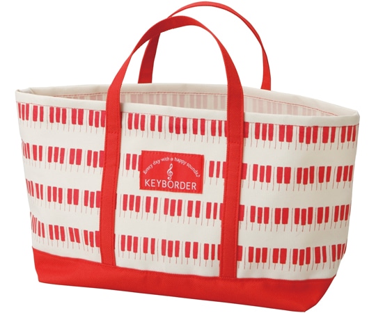 セトクラフト ミニトート(KEYBORDER)レッド SF-3352-RD 1個(ご注文単位1個)【直送品】