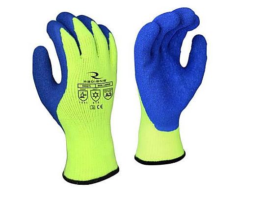 アズワン [XL] 手袋(防寒/ラテックスコーティング) EA915G-153 1双（ご注文単位1双）【直送品】