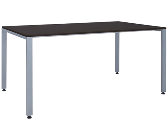 カグクロ ミーティングテーブルTKシャープタイプ W1500×D750×H700mm ダークブラウン TK-1575-DB 1台(ご注文単位1台)【直送品】