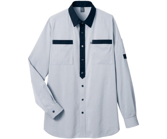 カーシーカシマ CAREAN 長袖ニットシャツ CODE TRICOT SHIRT ネイビー M CWY169 1枚（ご注文単位1枚）【直送品】