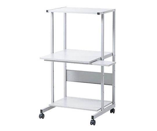 エスコ 650x655x1200mm パソコンデスク EA954HC-414 1台(ご注文単位1台)【直送品】