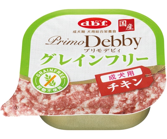 デビフペット プリモデビィ グレインフリー 成犬用 チキン 95g  1個（ご注文単位1個）【直送品】