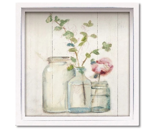 ユーパワー ロハス ミニアートフレーム シェリー ブラム｢ブロッサム バーチ4｣ LA-01287 1個（ご注文単位1個）【直送品】