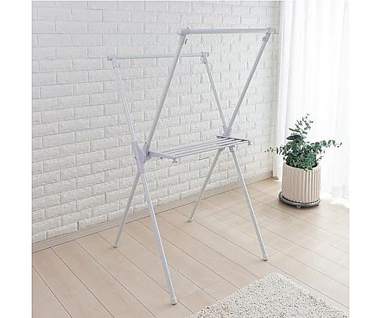 アズワン 1320x730x680mm 物干しスタンド(ステンレス製) EA951FD-30A 1個（ご注文単位1個）【直送品】