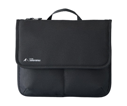 LIHITLAB ALTNA フラップポーチ M ブラック A7767-24 1個(ご注文単位1個)【直送品】