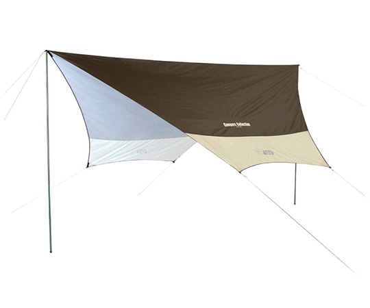 山善(YAMAZEN) UVヘキサゴンタープ ベージュ RXG-2UV(BE) 1台(ご注文単位1台)【直送品】