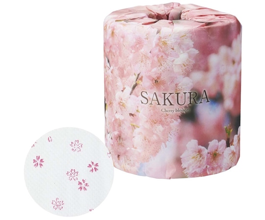 アズワン SAKURA トイレットペーパー100個 23-27-12-1 1セット(ご注文単位1セット)【直送品】