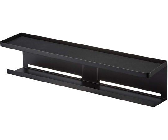 山崎実業 テレビ裏収納ラック スマート ブラック 4484 1個（ご注文単位1個）【直送品】