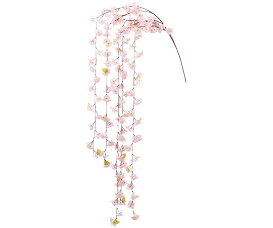 アズワン 特大シダレ桜大枝(造花) 桜 220cm 33-2-2-2 1個(ご注文単位1個)【直送品】