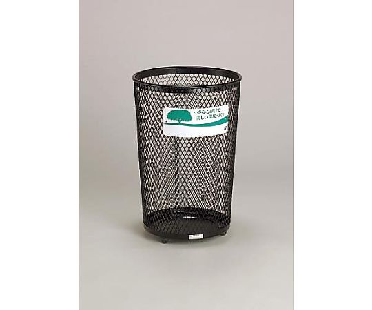 エスコ 433x630mm/65L ごみかご(黒) EA995AA-27C 1個(ご注文単位1個)【直送品】