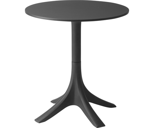 東谷 カフェテーブル ブラック CL-490BK 1個（ご注文単位1個）【直送品】