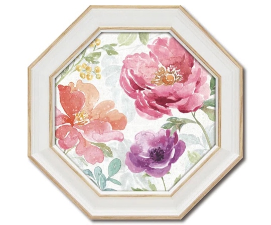 ユーパワー 八角 ミニゲル アートフレーム ベス グルーブ｢スプリングタイム ブルーム3｣ BG-02552 1個（ご注文単位1個）【直送品】