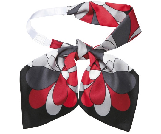 カーシーカシマ ENJOY スカーフ リボン 538-1 レッド EAZ538 1枚（ご注文単位1枚）【直送品】