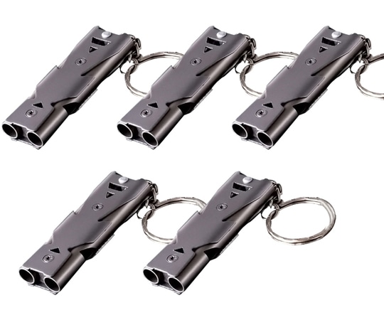 セーフラン安全用品 大音量ホイッスル J2438-5 1セット(ご注文単位1セット)【直送品】