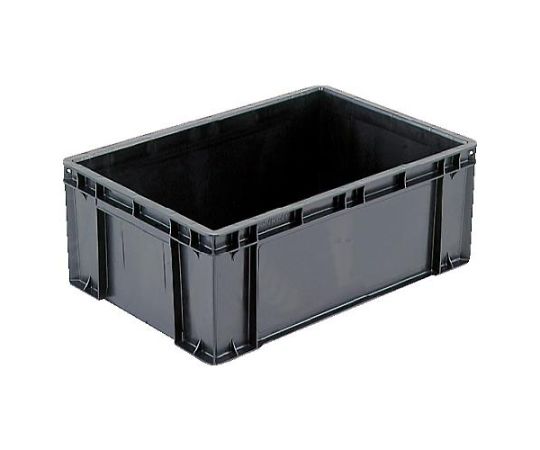 サンコー(三甲) 657x446x256mm/60.5L ハイテクコンテナ/ESD EA506AE-136 1個 (ご注文単位1個)【直送品】