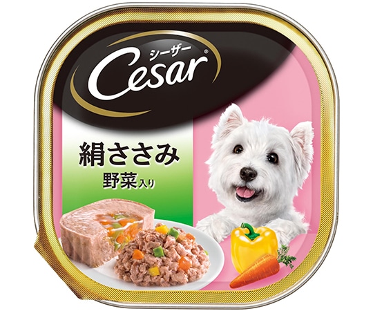 マースジャパンリミテッド シーザー 絹ささみ 野菜入り 100g CE11E 1個（ご注文単位1個）【直送品】