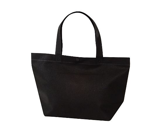 アズワン 不織布バッグ 船底ホック付き 特小 黒 200枚入 LC0528AB00 1箱(ご注文単位1箱)【直送品】