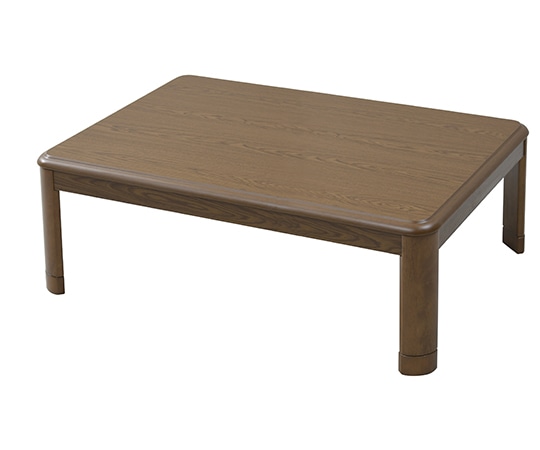 山善(YAMAZEN) 家具調こたつ 継脚付き 120×80cm GKR-HD120H 1台(ご注文単位1台)【直送品】