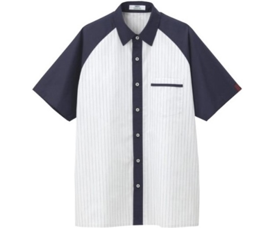 カーシーカシマ CAREAN 半袖シャツ VARIETY SHIRT 010-2 ネイビー S CSY010 1枚(ご注文単位1枚)【直送品】