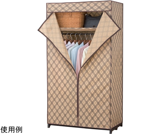 ファミリー・ライフ カバー付き クローゼットハンガー 90cm幅 04007 1箱（ご注文単位1箱）【直送品】