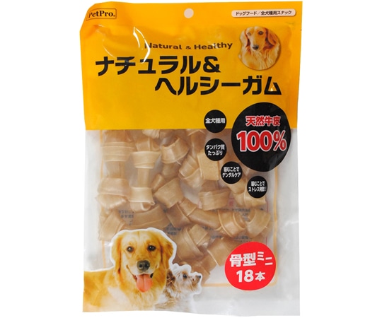 ペットプロジャパン ペットプロ ナチュラル&ヘルシーガム 骨型ミニ 18本  1セット（ご注文単位1セット）【直送品】