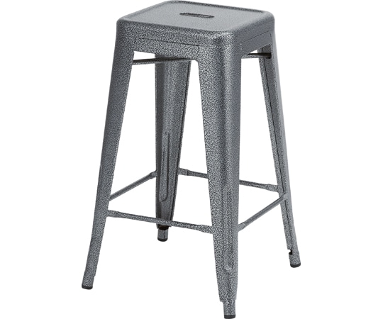 東谷 クレール ハイスツール ブラック PC-132BK 1個（ご注文単位1個）【直送品】