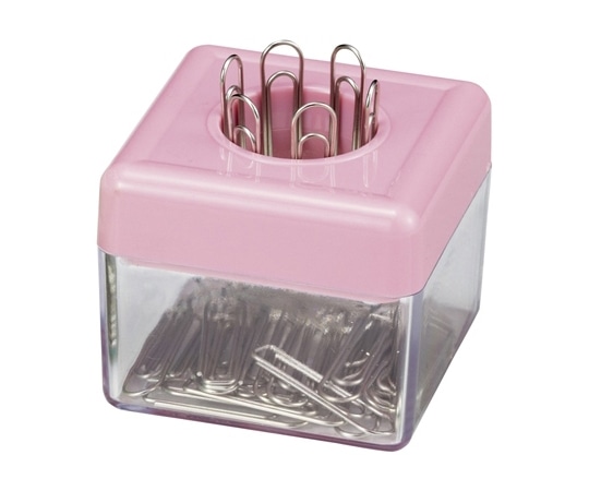 オープン工業 ゼムボックス 桃 MD-1-PK 1個(ご注文単位1個)【直送品】