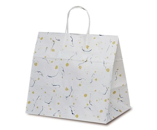 ベルベ 紙袋 自動紐手提袋 T-11W 和楽 200枚 1199 1ケース（ご注文単位1ケース）【直送品】