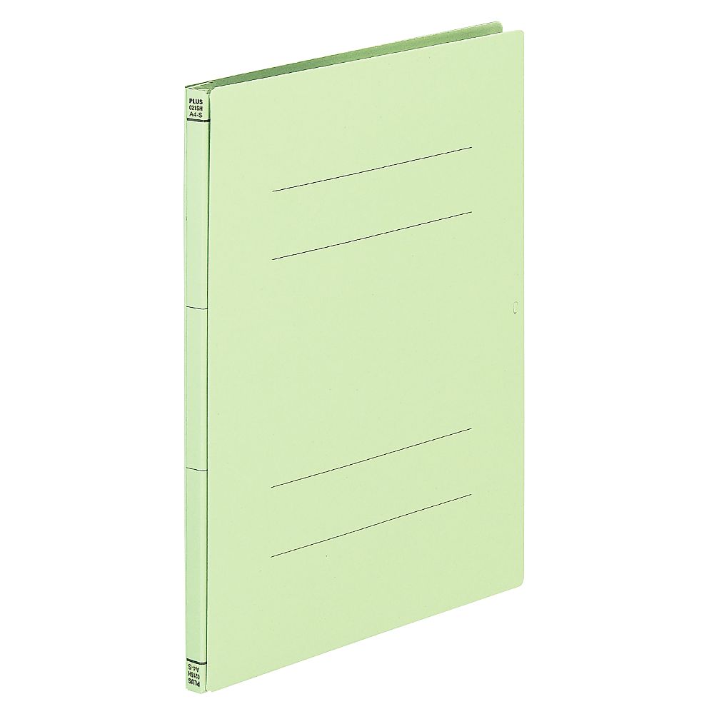 プラス 背幅伸縮セノバスエコノミー A4S グリーン FL-021SH 1冊(ご注文単位1冊)【直送品】