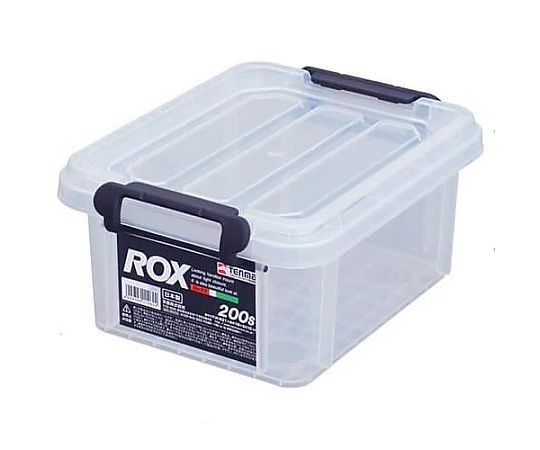 アズワン 160x210x100mm/1.5L バックル付収納ケース(12個) EA506MB-1BA 1セット（ご注文単位1セット）【直送品】